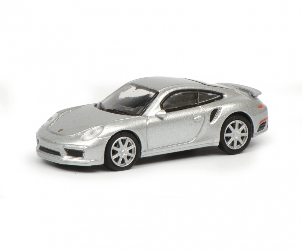 Porsche 911 Turbo S 991 Silber 1 87 Edition 1 87 Pkw Modelle Modelle Www Schuco De