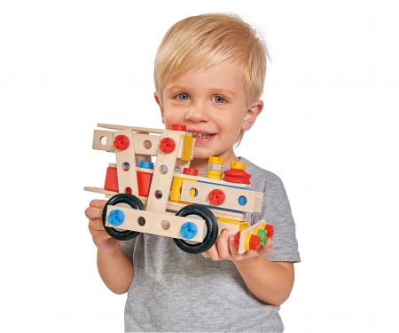 simba EH CONST. 100PCS LOCOMOTIVE 4 EN 1