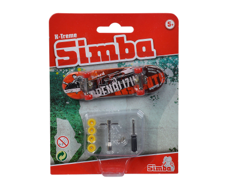 simba Finger Skateboard, 6-ass.