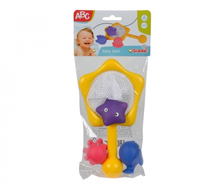 ABC Animaux du bain avec filet simba ABC Animaux du bain avec filet