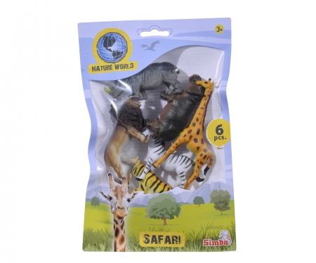 simba Nature World Animaux en sachet, 3 assorti