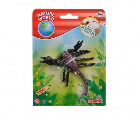 simba Nature World Animaux mini stretch, 3 assorti