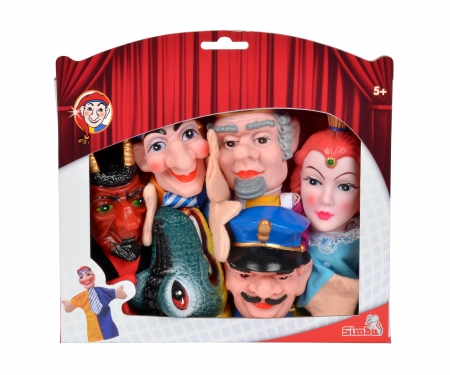 simba World of Toys Guignols  Set De 6 Marionettes