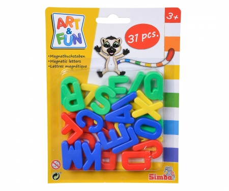 Art & Fun Lettres majuscules magnétiques simba Art & Fun Lettres majuscules magnétiques