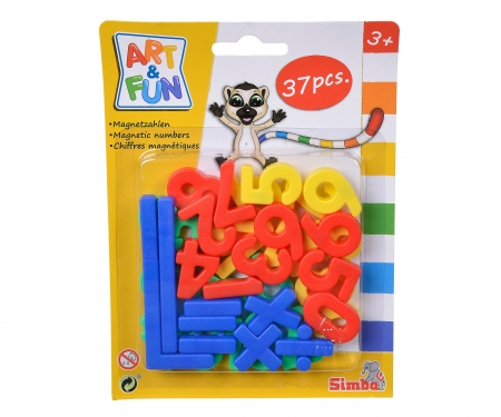 simba Art & Fun Lettres et signes magnétiques