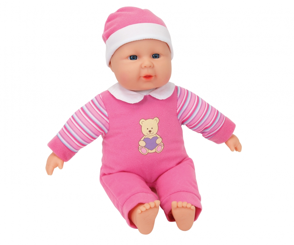 Laura mijn eerste baby pop 30cm, 2 assortie Laura Merken www.simbatoys.de