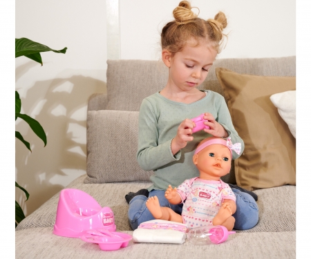 simba NBB - baby Pop met roze accessoires