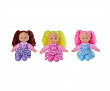 simba My Love Flower Dolly Poupée de chiffon, 3 assorti
