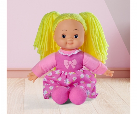 simba My Love Flower Dolly Poupée de chiffon, 3 assorti