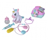 simba Mallette de docteur et peluche licorne