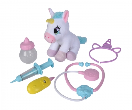 simba Mallette de docteur et peluche licorne