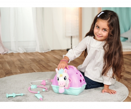 simba Mallette de docteur et peluche licorne