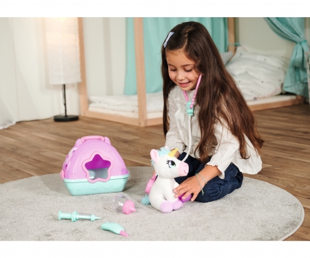 simba Mallette de docteur et peluche licorne