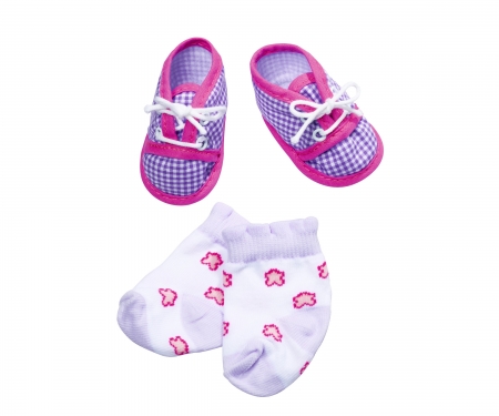 simba New Born Baby Chaussures et chaussettes, 4 assorti
