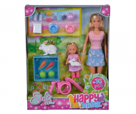 SL Steffi Love ed Evi con animali simba SL Steffi Love ed Evi con animali