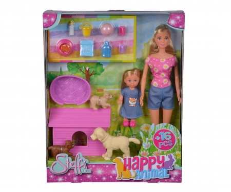 SL Steffi Love ed Evi con animali simba SL Steffi Love ed Evi con animali