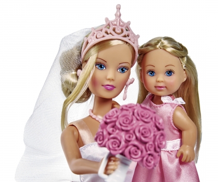 Steffi Love Wedding Day con Evi simba Steffi Love Wedding Day con Evi