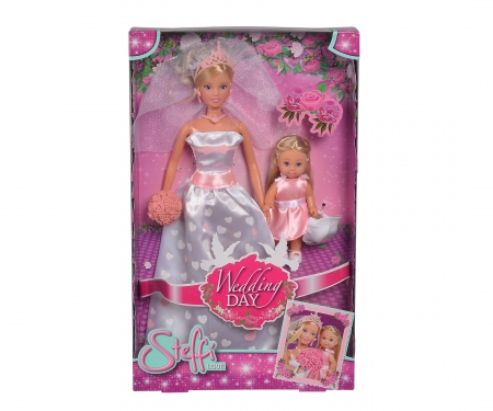 Steffi Love Wedding Day con Evi simba Steffi Love Wedding Day con Evi
