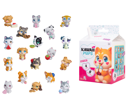 simba Kawaii Pups - confezione 4 cuccioli