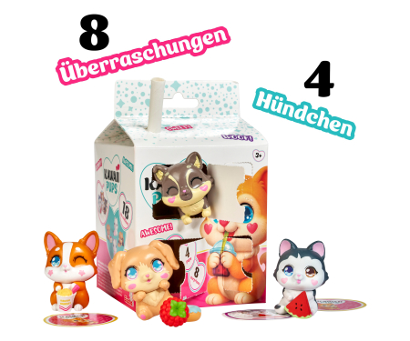 simba Kawaii Pups - confezione 4 cuccioli