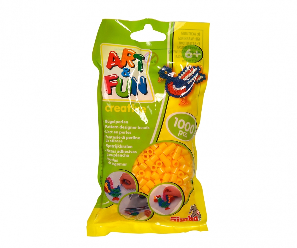 Simba 399176 Art Fun Maxi Bugelperlen Set 1 000 Perlen Und