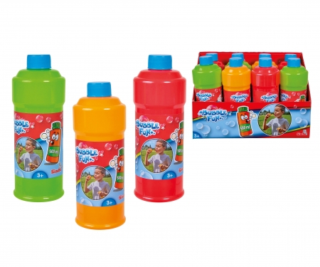 simba Bubble Fun Bellenblaas navulling, 500ml, 3 assortie