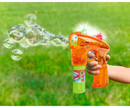 simba Bubble Fun Bellenblaaspistool op batterijen met vulling