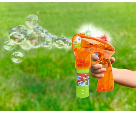 simba Bubble Fun Pistolet A Bulles, Batteries, 55ml