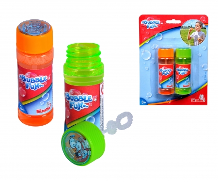 simba Bubble Fun zeepbellenfles duo pack, 2x 60 ml