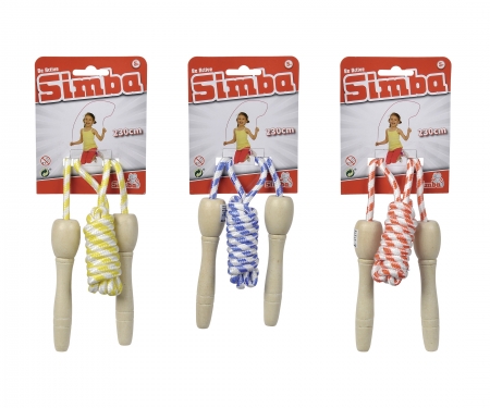 simba Active Corde à Sauter, 2.3m, 3 assorti