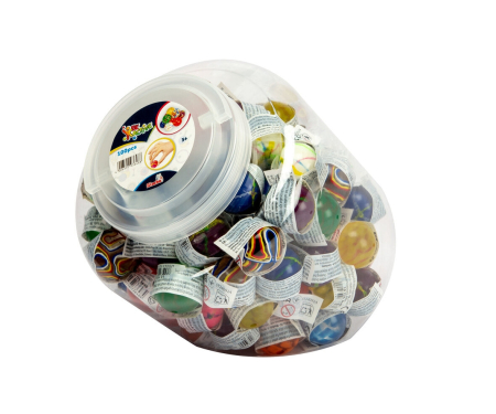 Box - Balles rebondissantes 100pcs, 4ass simba Box - Balles rebondissantes 100pcs, 4ass