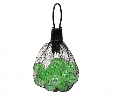 simba Active Billes en Verre en Filet, 20x 16mm + 1x 25mm, 6 assorti