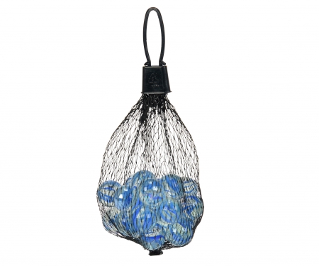 simba Active Billes en Verre en Filet, 20x 16mm + 1x 25mm, 6 assorti