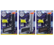 simba Police - Fusil A/100 Balles (3Ass,Bl)