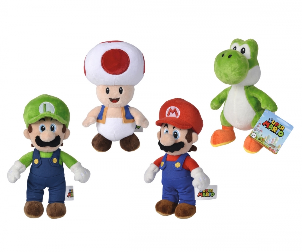 Super Mario Personaggi cm.20 assortiti - SUPER MARIO - PELUCHE - Categorie  
