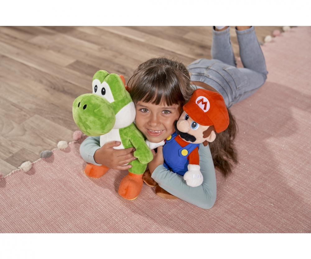 SUPER MARIO BROS peluche Yoshi 30 cm - Nintendo