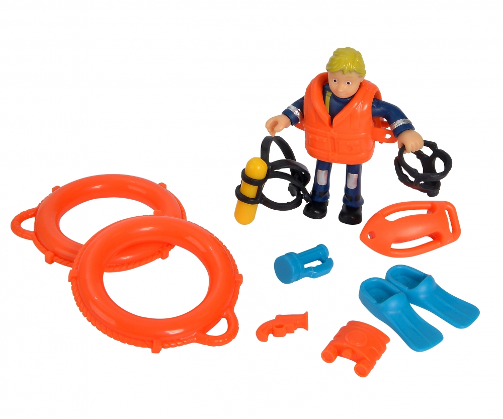 Brandweerman Sam Boot Neptune Met Figurine Penny Brandweerman Sam Merken Www Simbatoys De