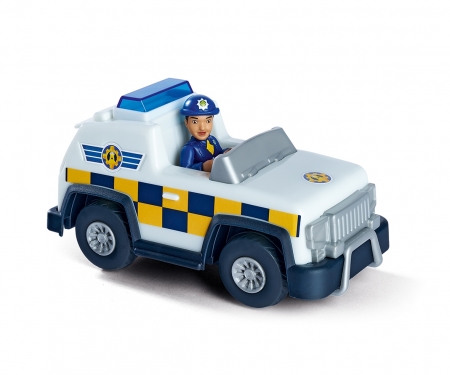 simba Sam Police 4x4x avec figurine Rose