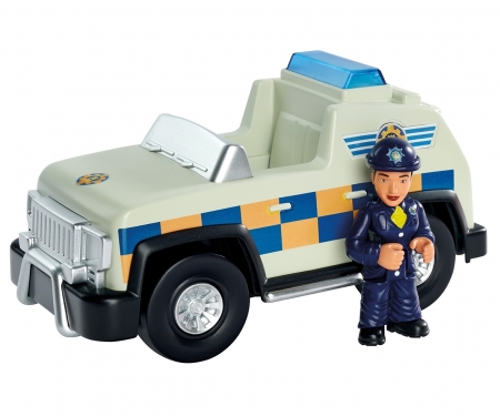 simba Sam Police 4x4x avec figurine Rose