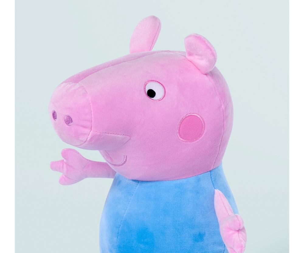 Peppa Pig George Family Peluche - Peppa Pig Poupée remplie de cochon  décoration de fête (19-30 cm)