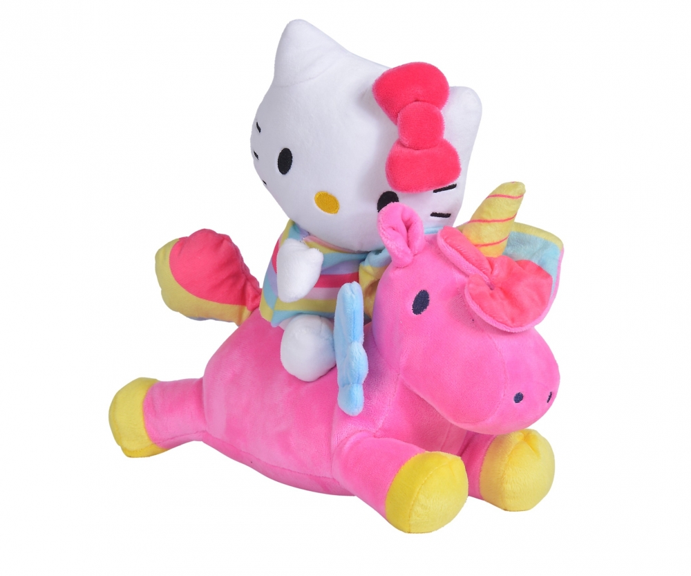 HK PELUCHE LICORNE 25 CM Hello Kitty Personnages HK PELUCHE LICORNE 25 CM Hello Kitty Personnages