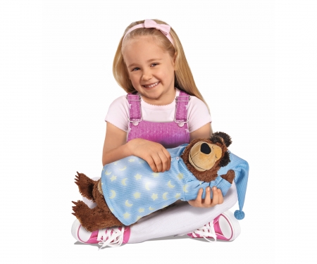 MASHA PELUCHE MICHKA RONFLEUR 40CM simba MASHA PELUCHE MICHKA RONFLEUR 40CM