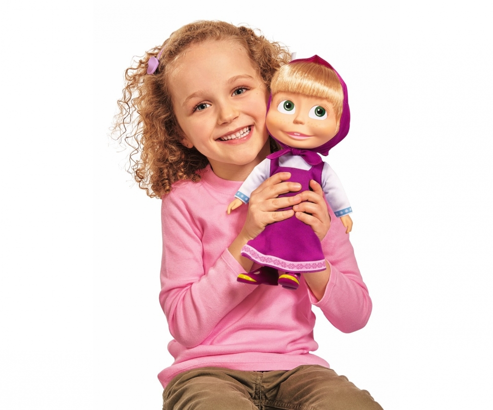 MASHA POUPEE MUSICALE PYJAMA 30CM Poupees 30 et 40cm Masha et Michka Marques fr.simbatoys
