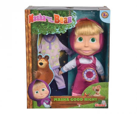 MASHA POUPEE MUSICALE PYJAMA 30CM simba MASHA POUPEE MUSICALE PYJAMA 30CM