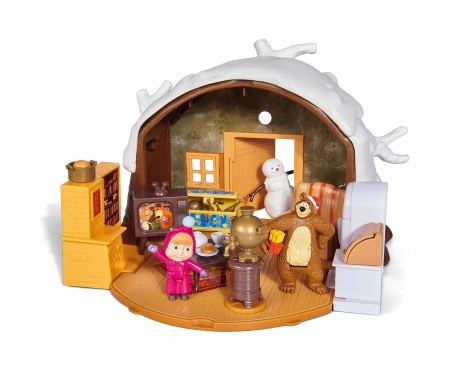 Masha Play Set Winter Bear S House Masha And The Bear Brands Www Simbatoys De