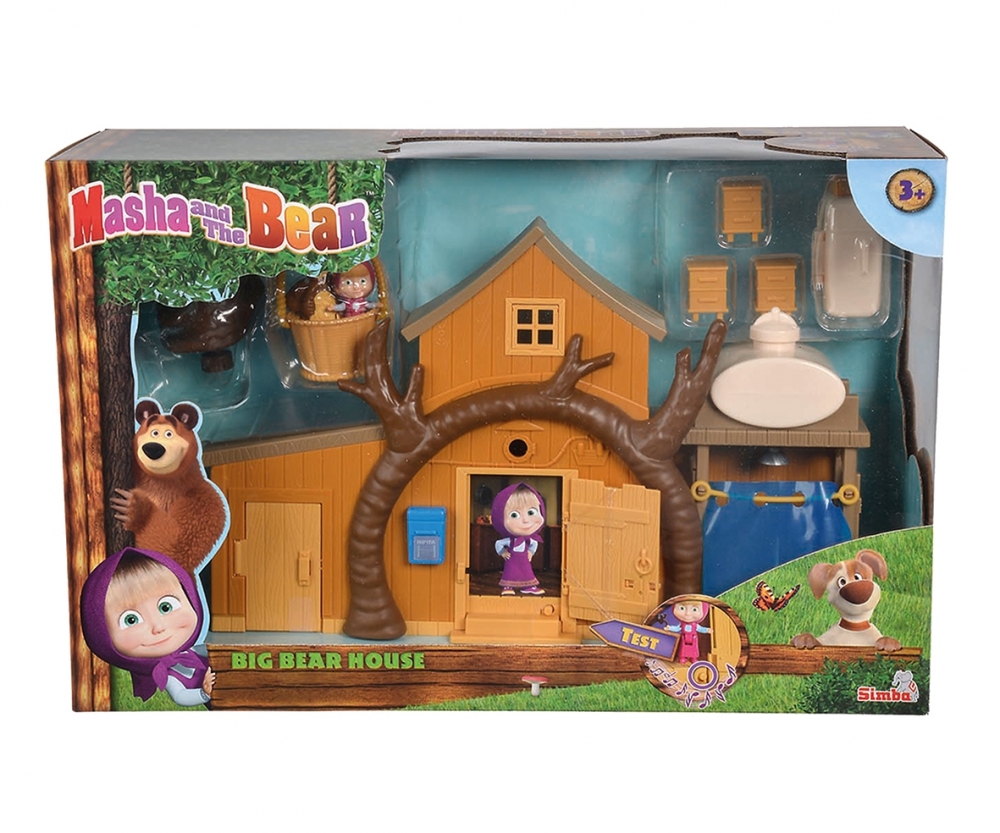 MASHA MAISON DE MICHKA 2 ETAGES - Figurines et playset - Masha et