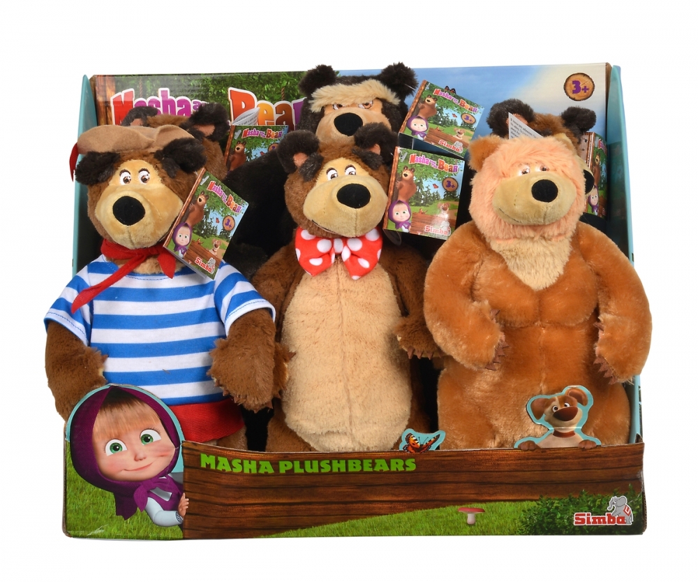 masha et michka peluche