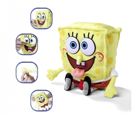 simba Bob Esponja Peluche con función 30 cm