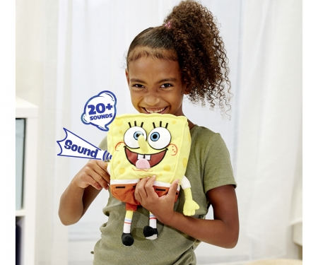 simba Bob Esponja Peluche con función 30 cm