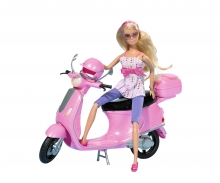 simba Steffi Love con scooter